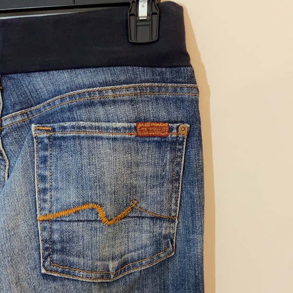 7 For All Mankind Pea in the Pod Maternity Jeans - Picture 6 of 9
